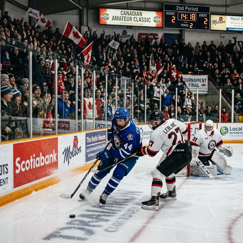 Amateur hockey tournament