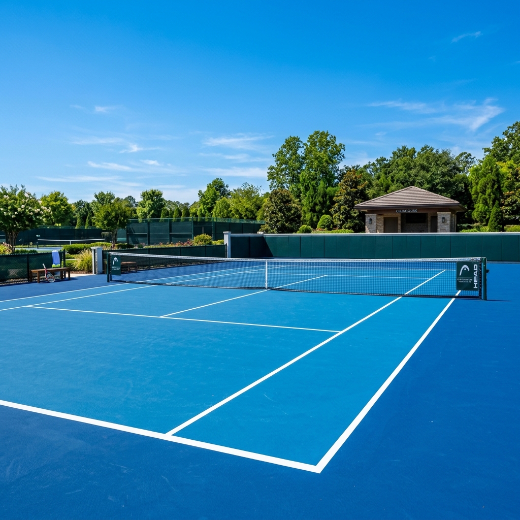 Maple Leaf Tennis hard court